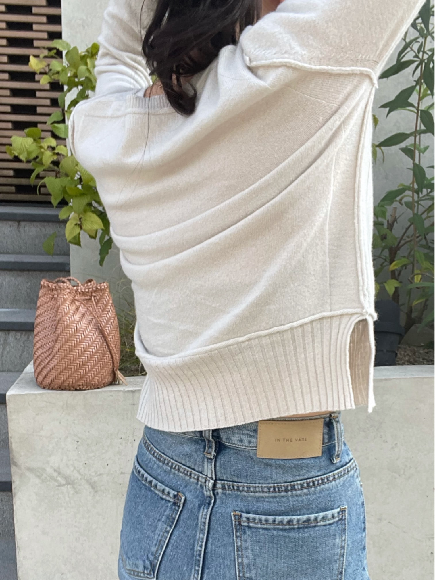 *INTHEVASE made* Bagel reversible knit [3colors]