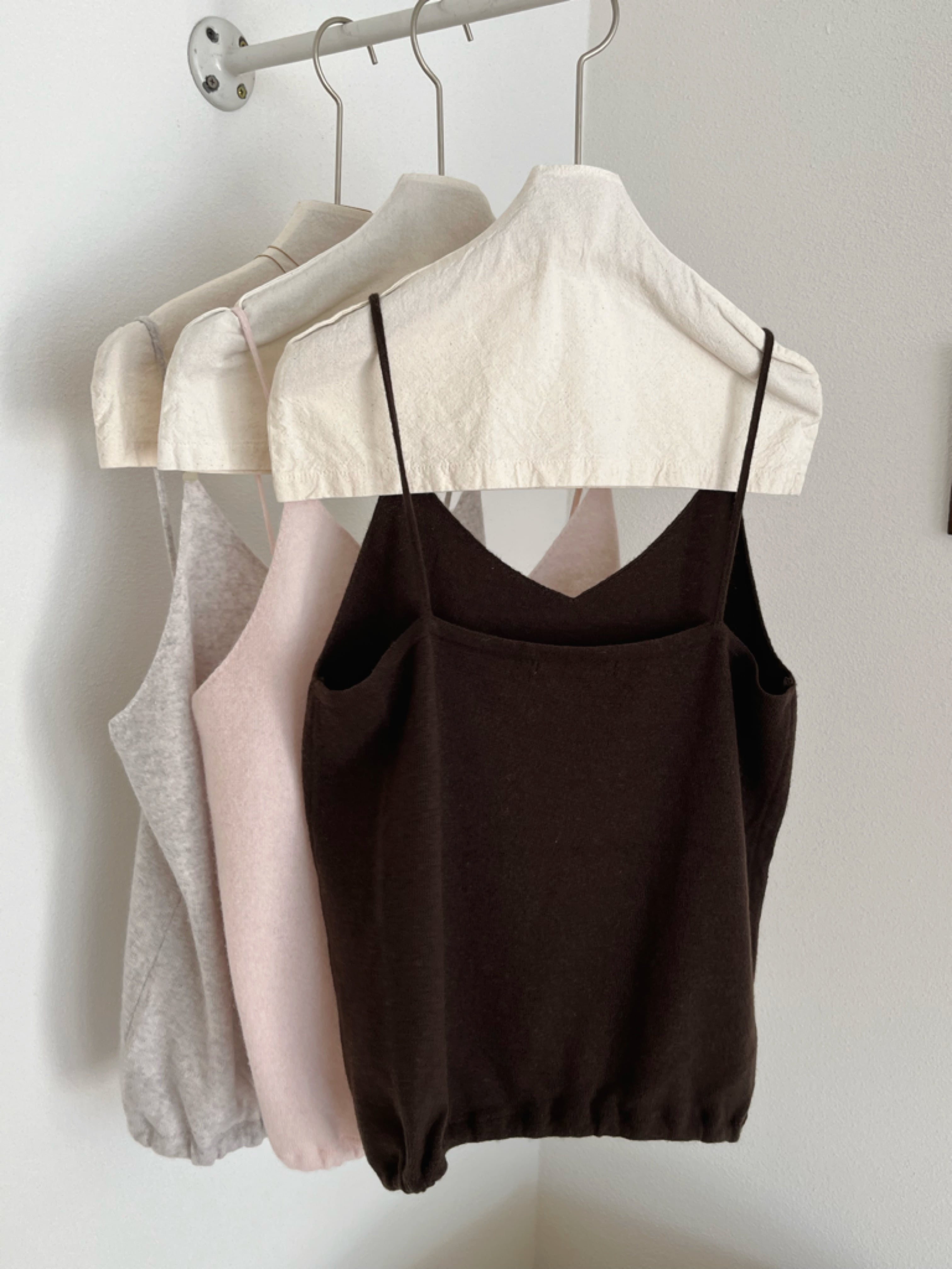 *INTHEVASE made* Kelly cashmere sleeveless [3colors]
