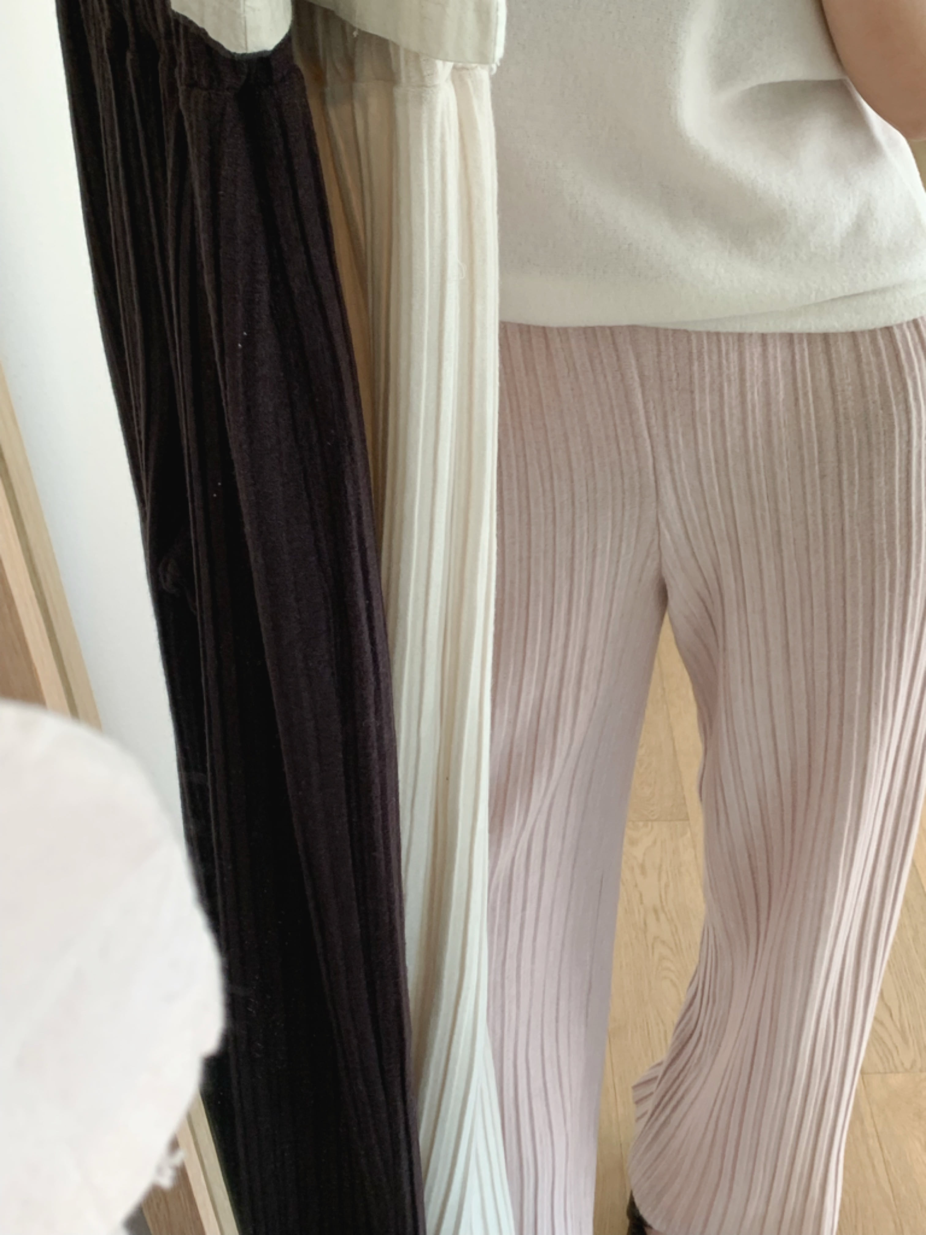 *INTHEVASE made* M pleats wool pants [3colors]