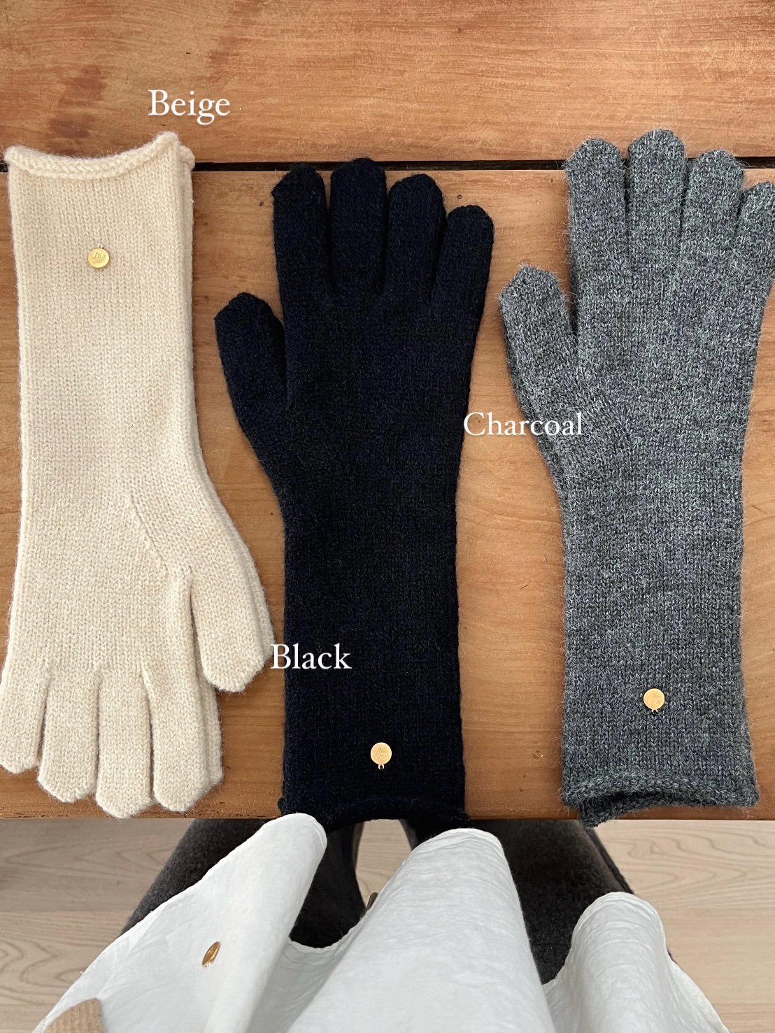 Goldring wool gloves [3colors]