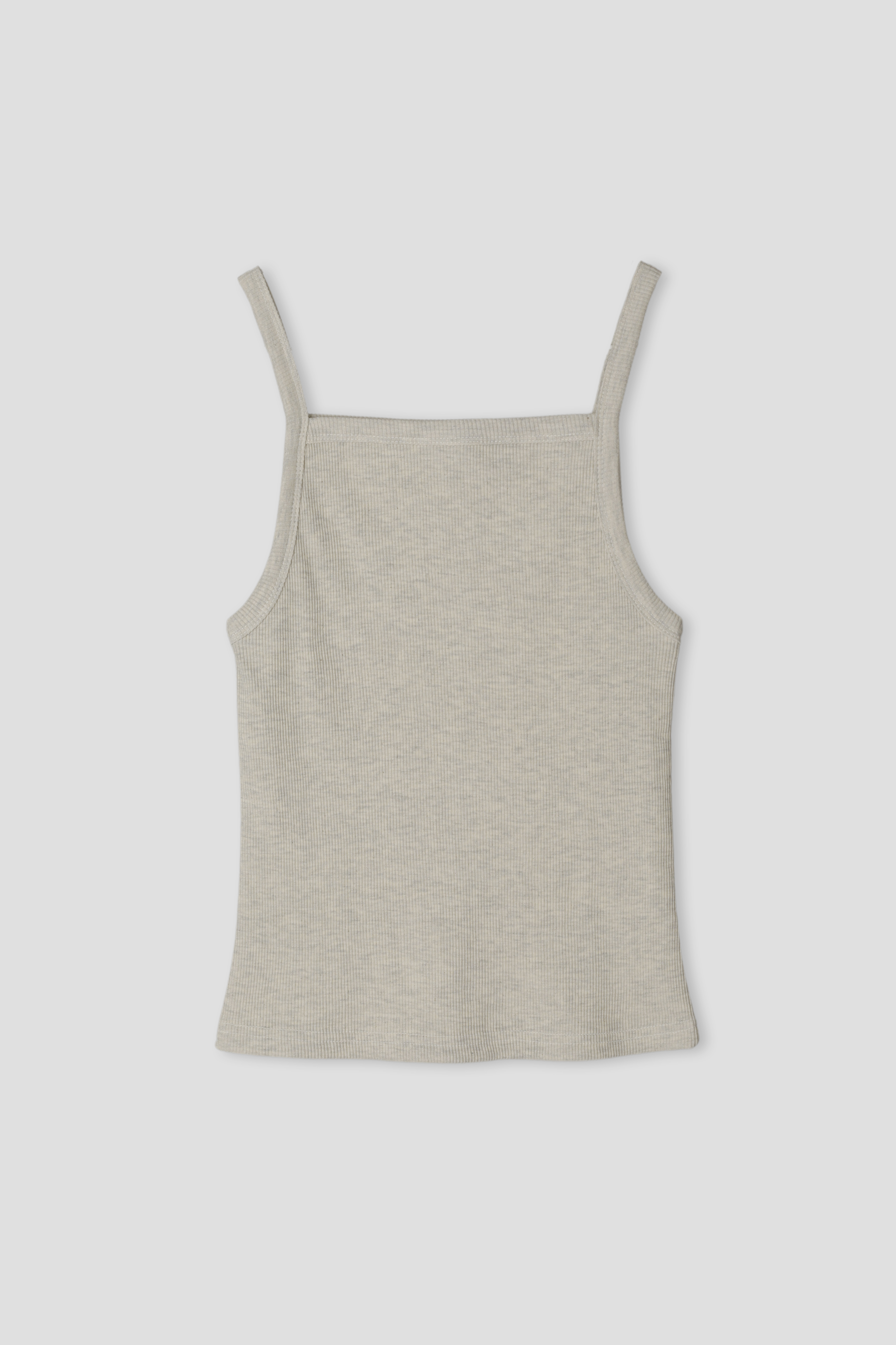 [ITV] Basic rib sleeveless [3colors]