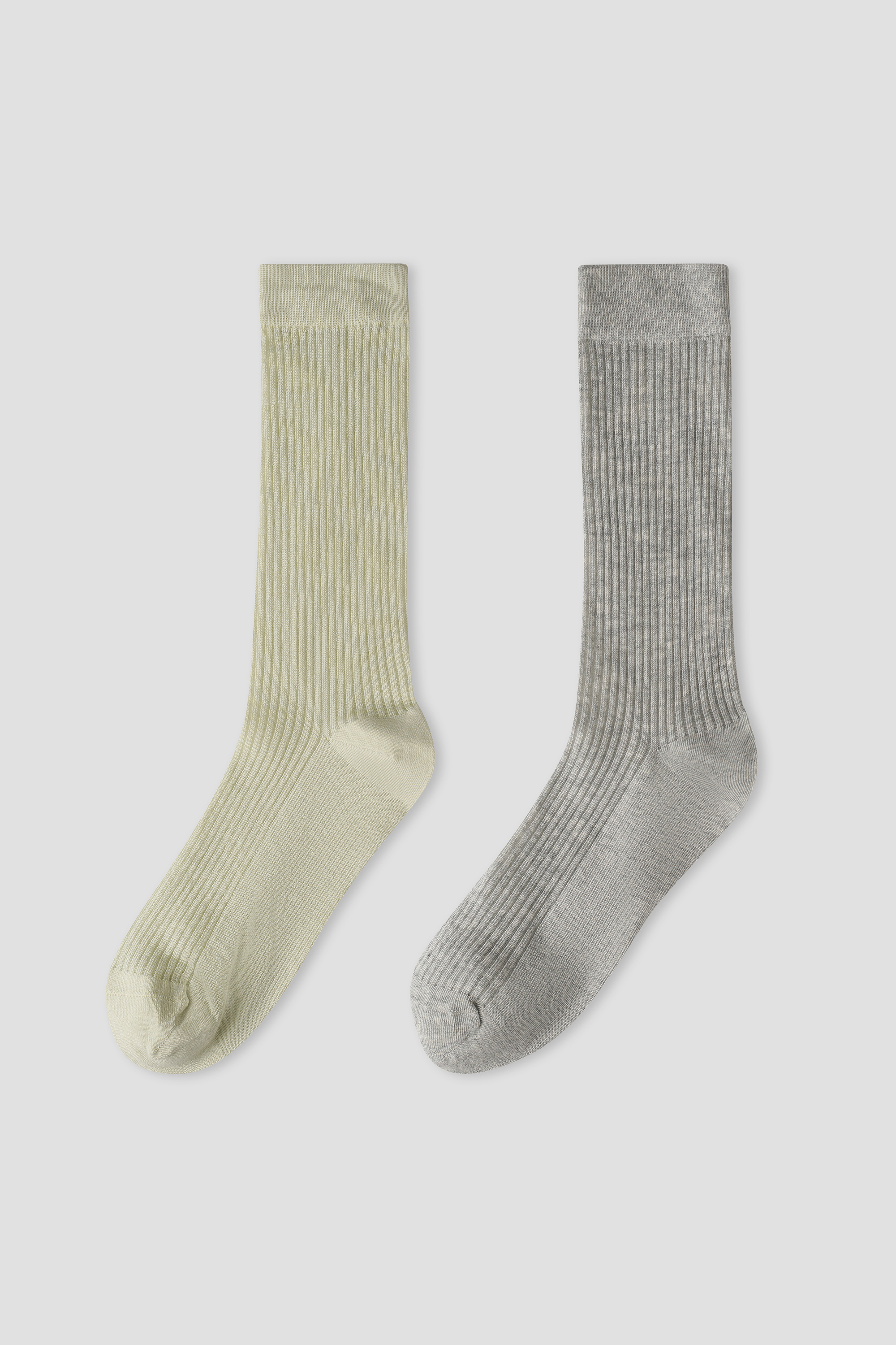Pure rib socks [2colors]